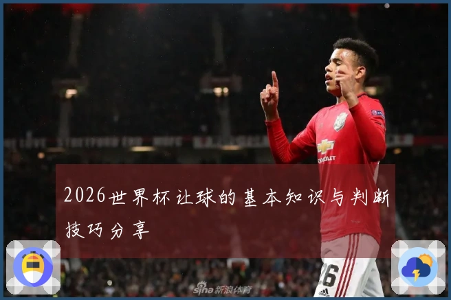 2026世界杯让球的基本知识与判断技巧分享